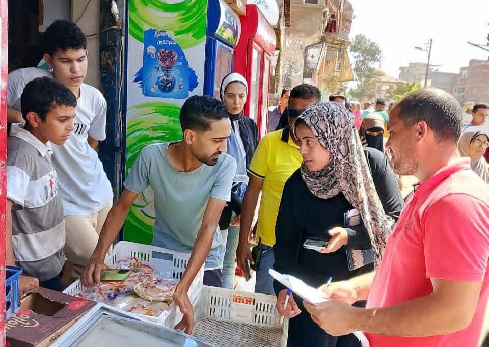 حملة رقابية موسعة على الاسواق والمحال التجارية بدمياط
