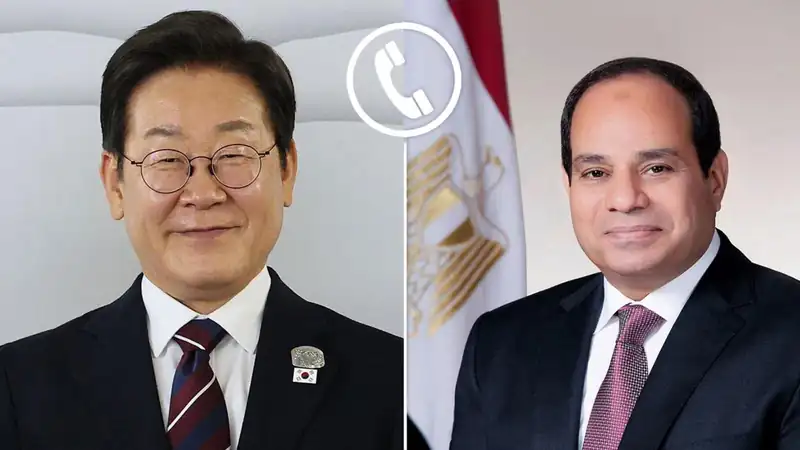 السيسي يشيد بعمق العلاقات المصرية الكورية ويدعو لتوسيع الاستثمارات في الذكاء الاصطناعي وصناعة السيارات