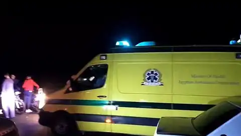 مصرع شخصين وإصابة آخر إثر تصادم تروسيكل وجرار زراعي في سوهاج